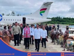 Presiden Joko Widodo : Bandar Udara Ewer di Papua Selatan Semoga Cepat Berkembang